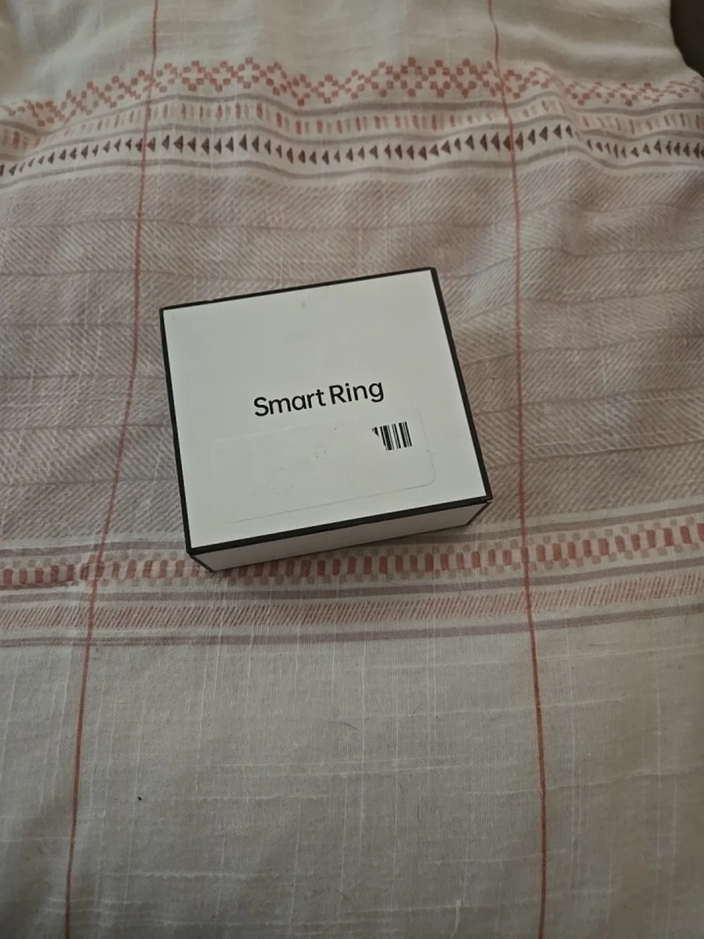 Silver Smart Ring with Clear LED/Accent